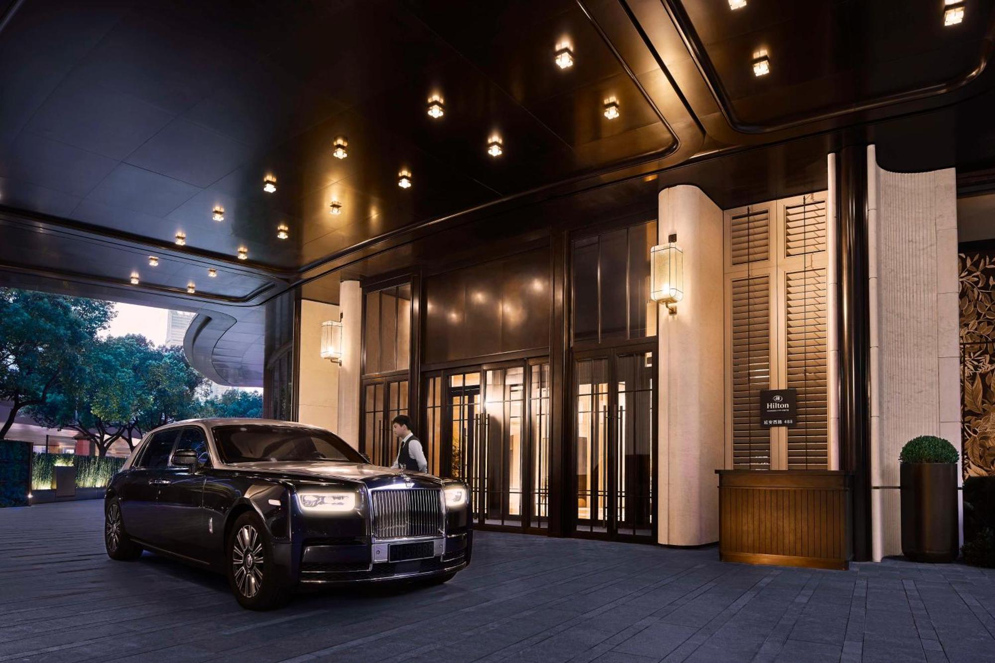 Hilton Shanghai City Center -Steps From Iconic Landmarks Wukang Mansion And Jing'An Temple Zewnętrze zdjęcie