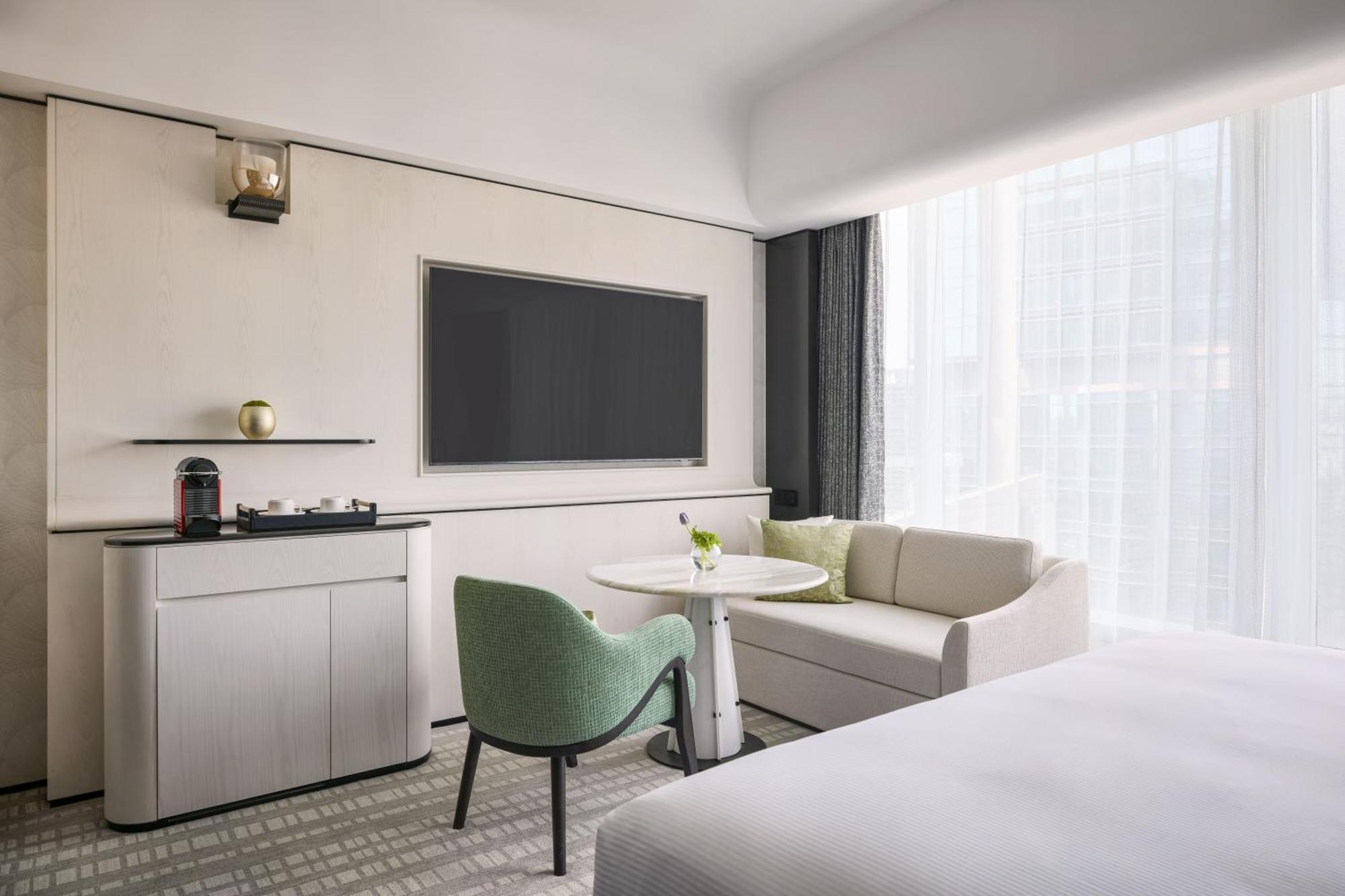 Hilton Shanghai City Center -Steps From Iconic Landmarks Wukang Mansion And Jing'An Temple Zewnętrze zdjęcie